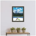thumbnail image 2 of Upcycled Brown Grey Wood Picture Frame, Photo Frame, Art Frame, 2 of 10