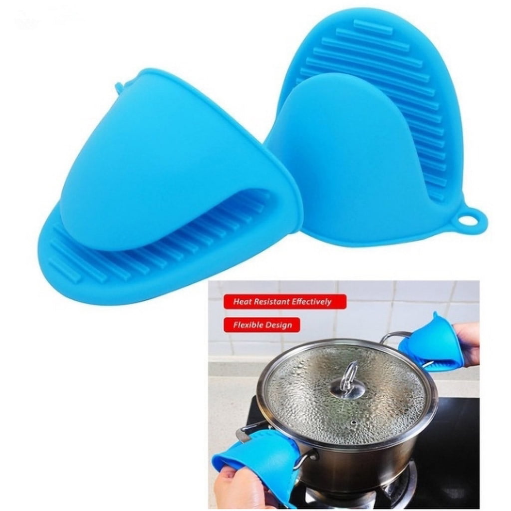 Kitchen Silica Microwave Oven Insulation Gloves Silicone Oven Insulated Gloves