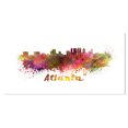 thumbnail image 2 of Atlanta Skyline - Impression sur Toile Paysage Urbain, 2 of 3