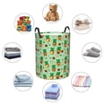 thumbnail image 4 of Gaeub St. Patrick's day Print Dirty Clothes Storage Basket, Toy Storage Bin for Storing Clothing, Diapers, Toys-Medium, 4 of 6