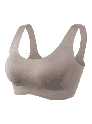 Seamless Support Wireless Comfort Bra - 3pc - Breathable Mesh Design,  Anti-Chafing, Removable Pads, & Versatile Stretch Sports Freedom Bra -  Lavender