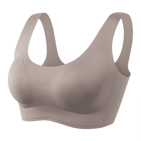

Momcozy Seamless Bras Wireless with Support Comfort Soft Daily Bra Medium