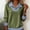Green, variant on Long Sleeve Shirts for Women Oversized Turtleneck Solid Color Women'S Clothing Lightweight Loose Fit Button Spring Tops Work Blouses for Women
