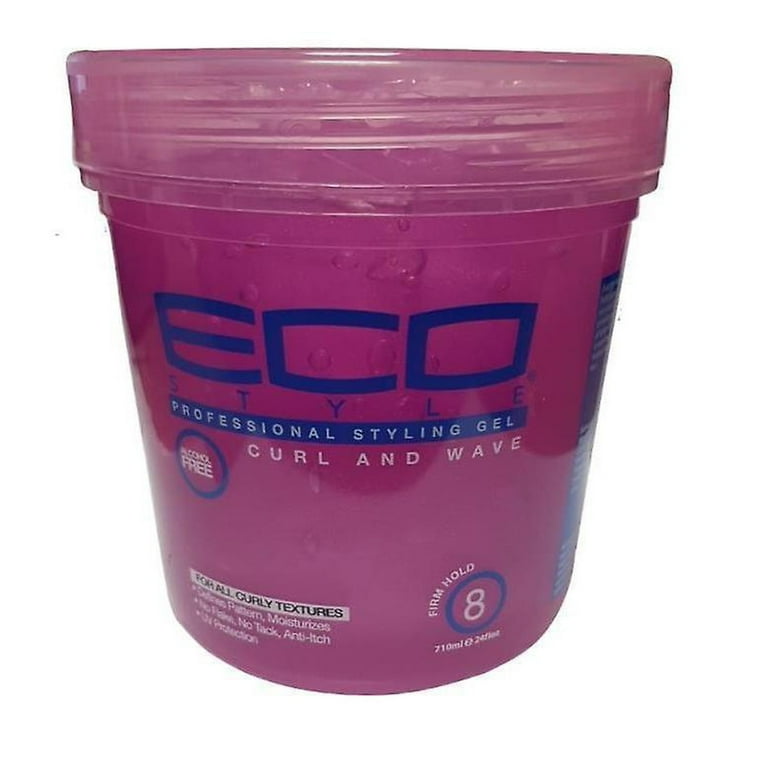 ECO STYLE, Curl and Wave Gel, Alcohol-Free, Moisturizes and
