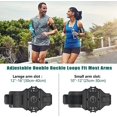 thumbnail image 4 of Pulsera de brazo para correr mejorada desmontable y rotación 360 con Airpods/Airpods Pro Holder para Iphone, Samsung, todo apta para pantalla de 4 a 6. Feliz Sencillez, 4 of 5