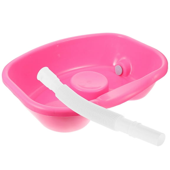 HOMEMAXS Hair Washing Basin for Bedridden Large Bedridden Shampoo Basin Shampoo Bowl for Bedside