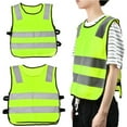 thumbnail image 4 of Chaleco Reflectante De Seguridad Para El Tráfico Para Niños, Alta Visibilidad, Protección De 360 ​​grados, Duradero Y Lavable, Transpirable, De Secado Rápido Para Caminar, 4 of 7