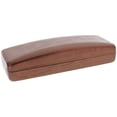thumbnail image 2 of Faux Leather Hard Bodied Eyeglass Case, Fits Medium to Large Frames, Copper, 2 of 10