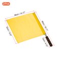 thumbnail image 2 of Unique Bargains Football Linesman Arbitre Drapeau Acier Inoxydable Pole Éponge Grip, Jaune 2 Pack, 2 of 5