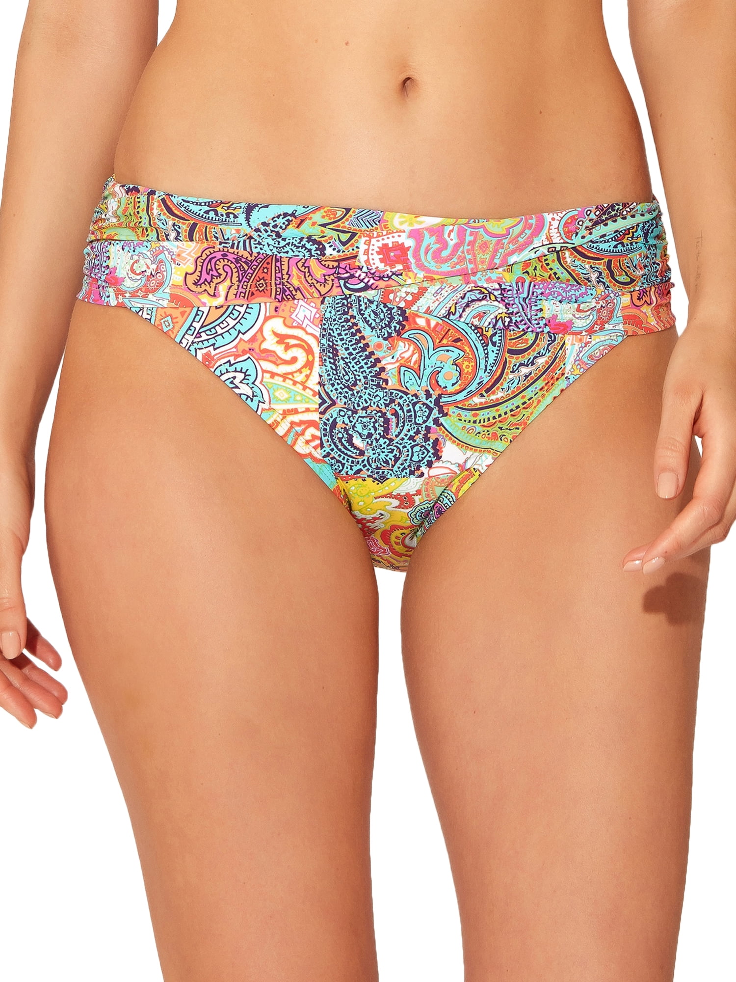 Yajiemen Womens Plus Size Tankinis Top Boho Floral Print Swimwear Bathing Suits Beachwear Swimsuit Triangle Briefs