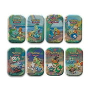 Pokemon Celebrations Grookey, Scorbunny & Sobble Mini Tin Set (2 Celebrations Booster Packs + 1 Additional Booster Pack & Coin)