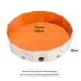 thumbnail image 2 of HANMUN Foldable Kiddie Pool for Kids - 47" Space-themed Portable Ball Pits for Toddlers Plastic Kiddie Pool for Dogs Pets Swimming Pool Durable Puppy Pool Backyard Indoor Outdoor Bath, 2 of 10