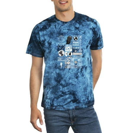 Trendy Objects Rave Style Tie Dye Crystal Men -Image by Shutterstock Male Small