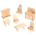 thumbnail image 1 of Muebles de de , Miniatura de /comedor/dormitorio/cocina, Muebles , Accesori Decoración, Jue Juego de cocina CUTICAT miniaturas de casa de muñecas, 1 of 8