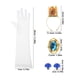thumbnail image 2 of KAKOWELY 1 juego de accesorios para disfraz de princesa, accesorio para disfraz de cosplay, guante de princesa, pendiente, disfraz de fiesta, broche de princesa para disfraz de cosplay., 2 of 5