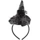 thumbnail image 1 of Elaine Room Diadema Sombrero Aro Banda Headwear Bruja Mago Telaraña para Halloween Fiesta de Navidad Disfraz Niñas Niños Mujeres, 1 of 4