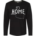 thumbnail image 3 of Inktastic It's Home- State of Oklahoma Outline Long Sleeve T-Shirt, 3 of 5