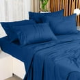 thumbnail image 3 of Juego de sábanas Utopia Bedding King de microfibra cepillada, 4 piezas, 3 of 7