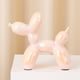 thumbnail image 4 of Perro Escultura Estatua Resina Artesanía Decoraciones Globo Perro Adorno Escultura para el hogar Sala de estar (M) Likrtyny Libre de BPA, 4 of 7