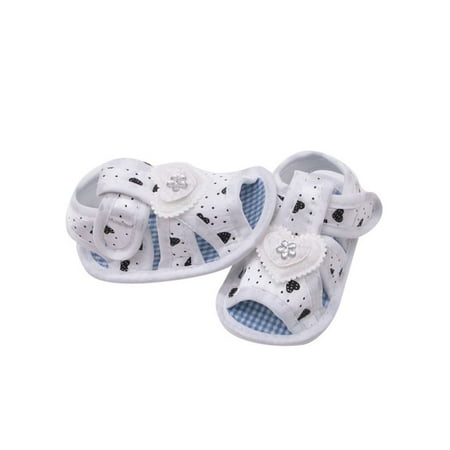 

OUMY Baby Girls Summer Soft Bottom Sandals Hollow Print Shoes 0-18M