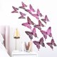 thumbnail image 2 of 12 pegatinas de pared de mariposa hueca con textura de metal 3D. Wmkox8yii fhajkh533, 2 of 6