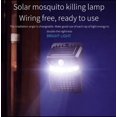thumbnail image 4 of (paquete de 4) Lámparas solares 2 en 1 para exterminar mosquitos, sensor de movimiento PIR, luz de pared, lámpara exterminadora de mosquitos con descarga eléctrica ultravioleta, exterminador, 4 of 5