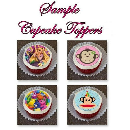 12 Edible Disney Frozen Cupcake Toppers Or Cookie Toppers Edible