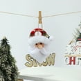 thumbnail image 6 of ChicYu Wooden Letter Pendant Doll Hanging Ornaments Christmas Tree Decor Small Hanging Decor Christmas Decorative Small Pendants for Tree and Home Holiday Accents, 6 of 6
