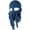 Blue, variant on YEKEYI Men's Head Barbarian Vagabond Beanie Original Foldaway Beard Octopus Pirate Hats Bearded Caps