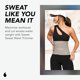 thumbnail image 3 of Cinturón recortador de cintura Sports Research Sweet Sweat para mujer y talla M, 3 of 7