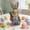 B_New#91, variant on Bunny Figurine Vintage Farmhouse Decor – Cute Resin Rabbit Statue for Spring Home, Living Room, Bedroom or Bookshelf Decor