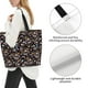 thumbnail image 3 of Disketp Daisies Flowers Bolsa Tote Estampada para Mujer, Bolso de Hombro y de Mano para Compras y Viajes, 3 of 8