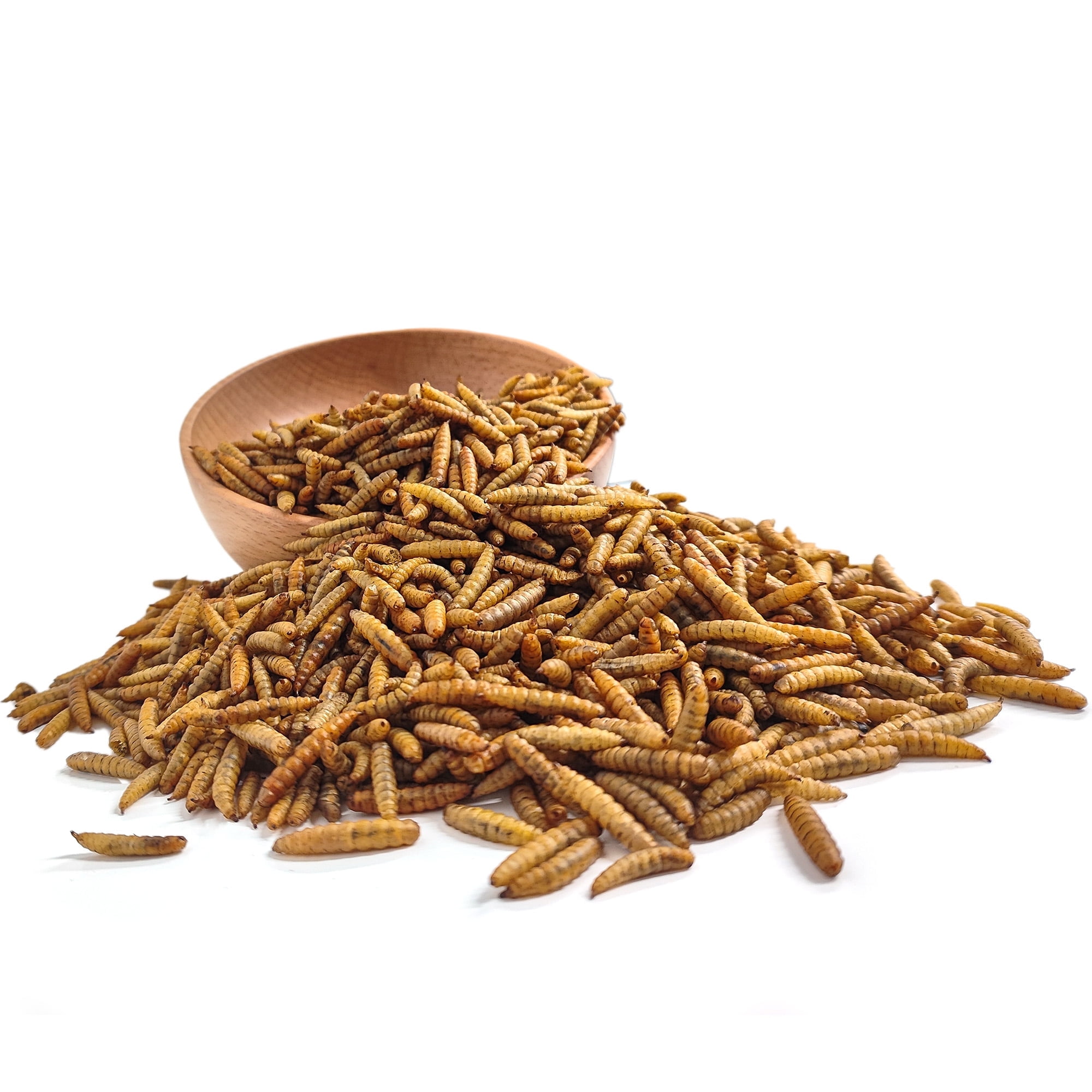 HARTOMPET 10LB Premium Dried Black Soldier Fly Larvae - 85X Calcium,Non-GMO Treat for Poultry Health