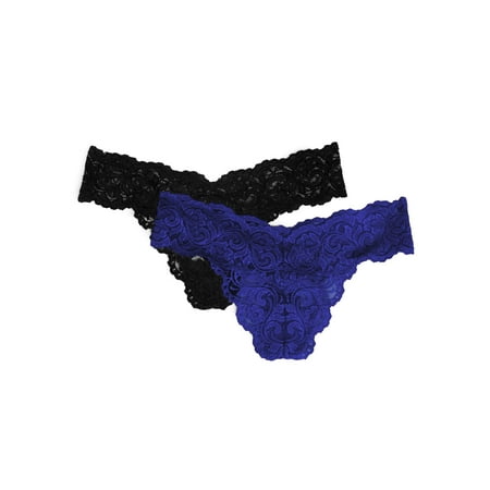 Jezebel Nylon Thongs - Women's Signature Lacey Thong, 2-pack - Style SA849