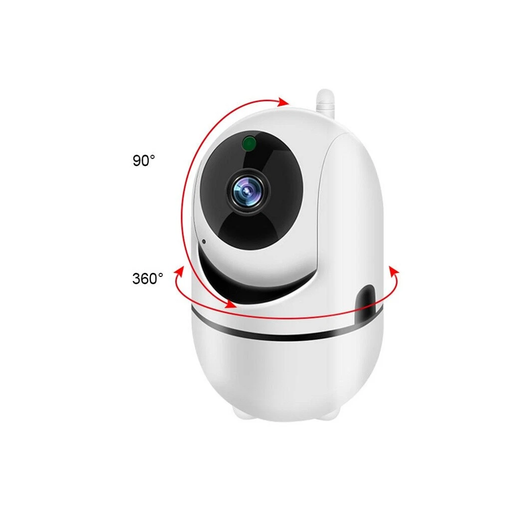 Aniceparthy Brand New Wide Angle 1080P HD Indoor Security Camera Baby Pet Monitor, WiFi Wireless Mini CCTV Camera with App w 32GB SD Card