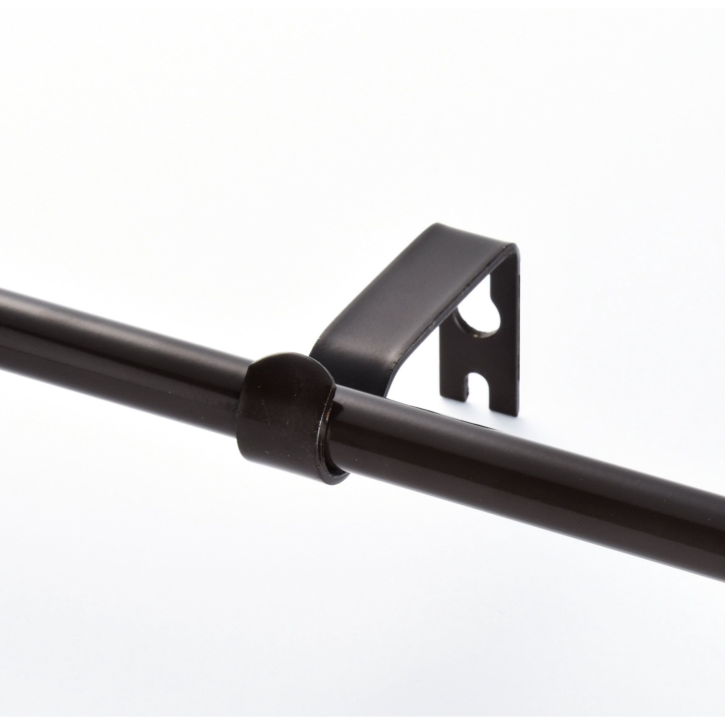 5/8" Drapery Single Curtain Rod Set with Decorative Urn Finials_Oil Rubbed Bronze 28"-48" - Oil Rubbed Bronze