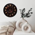 thumbnail image 6 of Starry Spiral Clock Decorative Home Wall Art 10-Inch Silent Wooden Wall Clock, Battery Operated (AA Batteries Not Included), Artistic Home Decor, 6 of 7