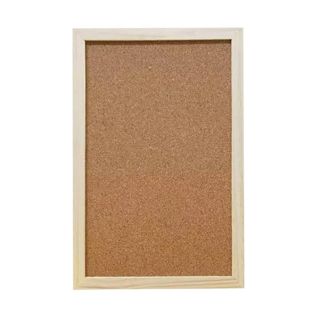 Cork .5x35.5cm Wood Frame - Message /Notice /Memo /Pictures Pin