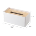 thumbnail image 7 of Yamazaki Home Tissue Box Cover - Rectangle, Ash, Steel, Lid, No Assembly, 7 of 7