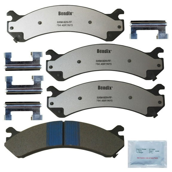Disc Brake Pad Set Fits select: 1999-2010 CHEVROLET SILVERADO, 1999-2007 GMC NEW SIERRA