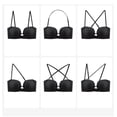 thumbnail image 3 of Women Strapless Invisible Adhesive Bra, Seamless Push Up Backless Bra,S, 3 of 3