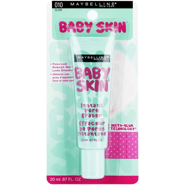 2 pack) Maybelline Baby Skin Instant Pore Eraser Primer, Clear