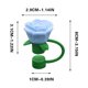 thumbnail image 3 of Tapón para pajitas de rosa para pajitas de 10 mm • Accesorio para la tapa de flores • Material de grado alimentario • Previene impurezas • Fácil de limpiar • Decoración de bebidas coloridas •, 3 of 4