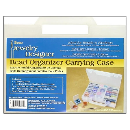 Darice JD Bead Organizer Carrying Case 55pc