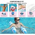 thumbnail image 4 of Set of 2 Water Hammocks Inflatable Floating Hammock Swimming Pool Float Inflatable Pool Floating Reclining Float Hammock Water Hammock for Adults Beac, 4 of 5