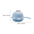thumbnail image 3 of 2pcs Bath And Shampoo Brush Silicone Body Shower Scrubber With Shower Gel Dispenser Shower Loofah Brush, 3 of 5