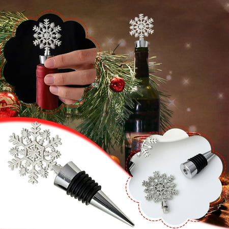 

Dealovy Alloy Wine Wine Stopper Christmas Series Christmas Wine Stopper Party Party Creative Wine Bottle Stopper Deals