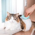 thumbnail image 5 of (Azul) El original peine de masaje para depilación de mascotas, cepillo suave para quitar el pelo, herramienta para quitar pelos enredados, para pelo largo y corto, gato, perro, cachorro, conejo, 5 of 5