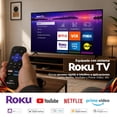 thumbnail image 3 of JVC  Smart TV 65 pulgadas  4K UHD LED  Frameless  Roku TV  Dolby Audio  WiFi  4 HDMI 2 USB AV  Netflix YouTube Prime Video  Modelo SI65URF, 3 of 8