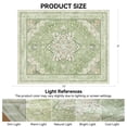 thumbnail image 6 of CHITOOMA 8'x10' Area Rugs for Living Room, Washable Rugs Vintage Soft Living Room Rug for Bedroom Dining Room Dorm Office with Non-Slip Backing, Stain Resistant Non-Shed Carpet, 6 of 9